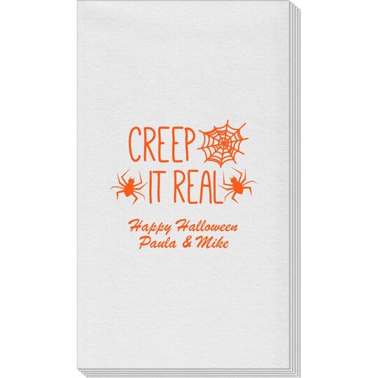 Creep It Real Linen Like Guest Towels